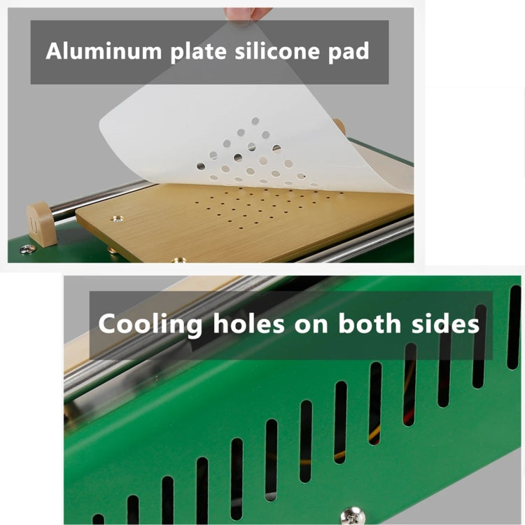 BST-B-856A AC 220V Electrical Vacuum Pump LCD Screen Separator, EU Plug