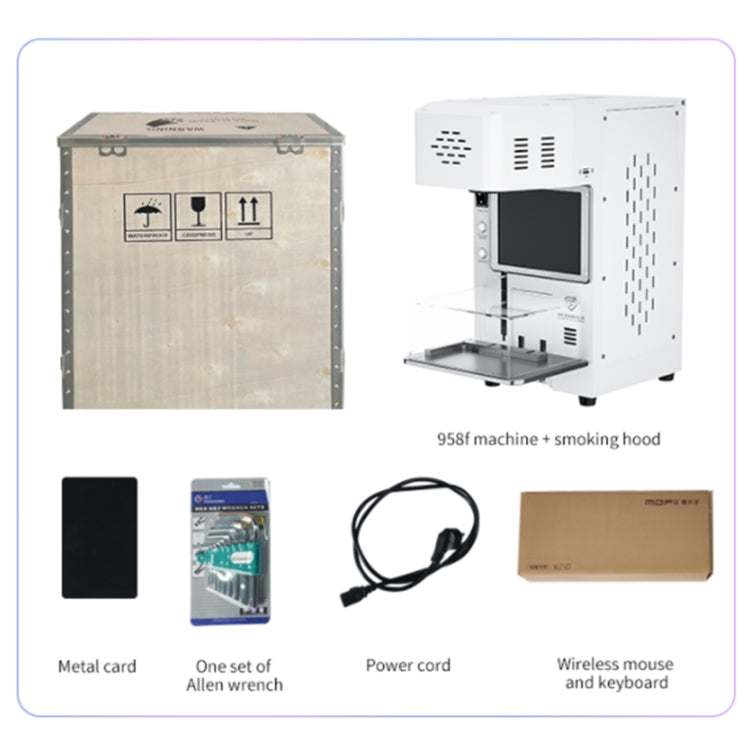 TBK 958F 20W 1064nm Automatic Separate Laser Separator, US Plug, TBK 958F(US Plug), TBK 958F(UK Plug), TBK 958F(AU Plug), TBK 958F(EU Plug)