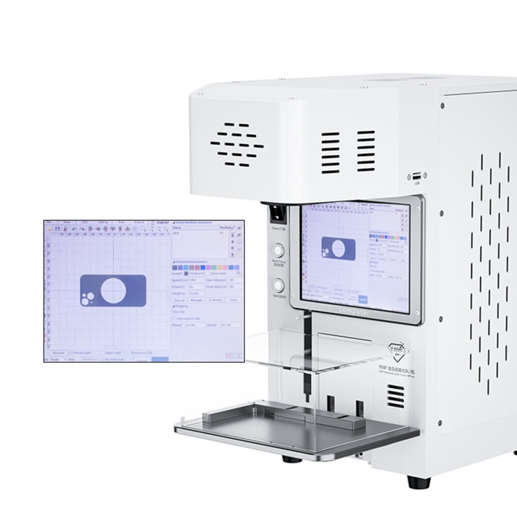 TBK 958F 20W 1064nm Automatic Separate Laser Separator, US Plug, TBK 958F(UK Plug), TBK 958F(AU Plug), TBK 958F(EU Plug), TBK 958F(US Plug)