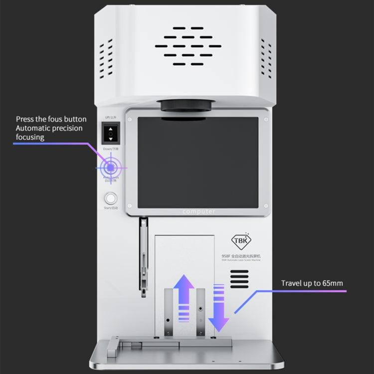 TBK 958F 20W 1064nm Automatic Separate Laser Separator, US Plug, TBK 958F(UK Plug), TBK 958F(AU Plug), TBK 958F(EU Plug), TBK 958F(US Plug)