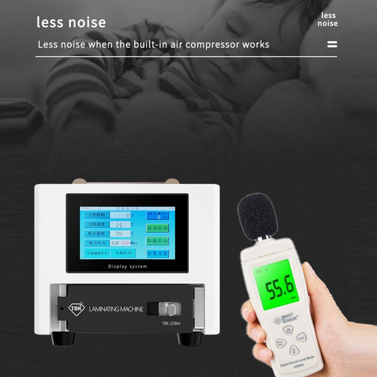 TBK 208M 3 in 1 Mini LCD Screen Vacuum Laminating Machine, UK Plug, TBK 208M (EU Plug), TBK 208M (US Plug)