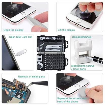 115 in 1 Precision Screw Driver Mobile Phone Computer Disassembly Maintenance Tool Set