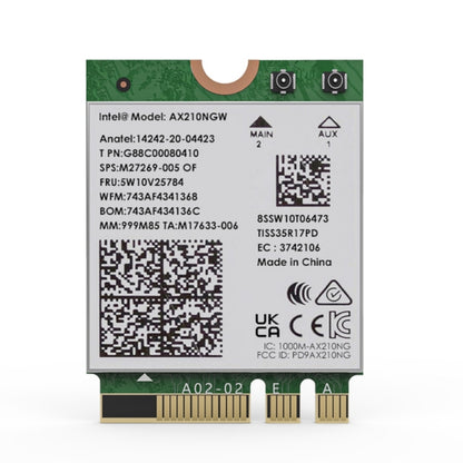 WAVLINK WN675X3M Tri-Band Wi-Fi 6E Network Card Module BT 5.2 5400Mbps Network Adapter, WN675X3M