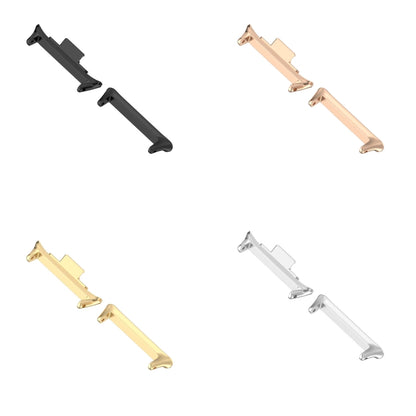 1 Pair 20mm 316 Stainless Steel Metal Watch Band Connector, For Xiaomi Smart Band 9 Pro
