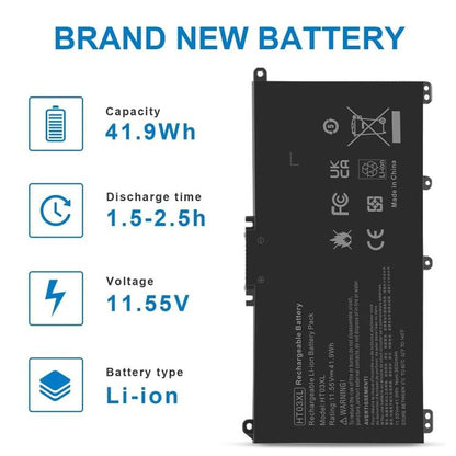 Laptop Battery Replacement for HP Pavilion 14 15 17 15-CS 15-DA 15-DB 15-DW Series