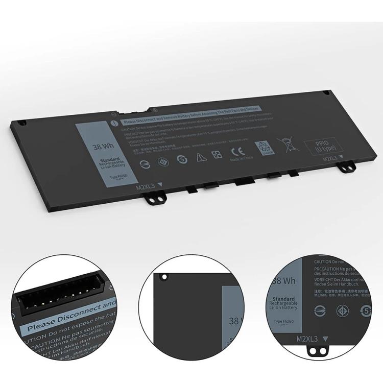 Laptop Battery For Dell Inspiron 5370 13-7370 7380 7373 P87G F62G0