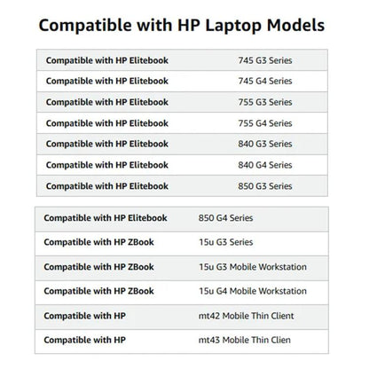 Laptop Batteries For HP EliteBook 840G3 848G3 840G4 850G3 848G4 850G4, CS03XL 11.4V 46.5Wh