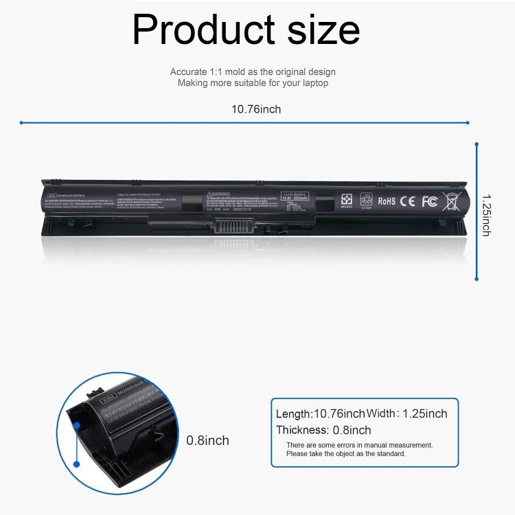 2200mAh Laptop Battery Replacement For HP Omen 1/2/3/4/5 PRO, KI04XL