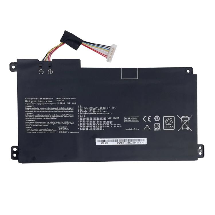 3600mAh Laptop Battery Replacement For ASUS E410M E410MA E510M, B31N1912