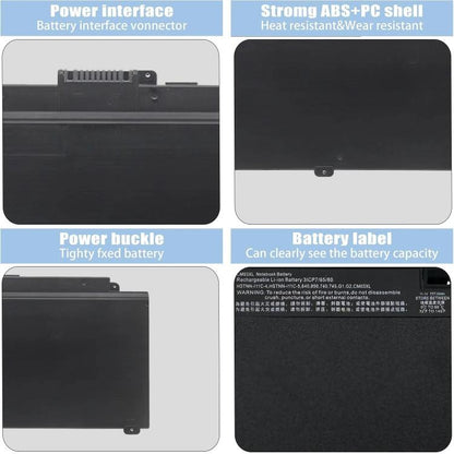 5000mAh Laptop Batteries For HP EliteBook 840 G2 845 850 G1 740, CM03XL