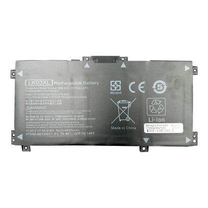 4300mAh Laptop Batteries For HP Envy TPN-W127 TPN-W134, LK03XL