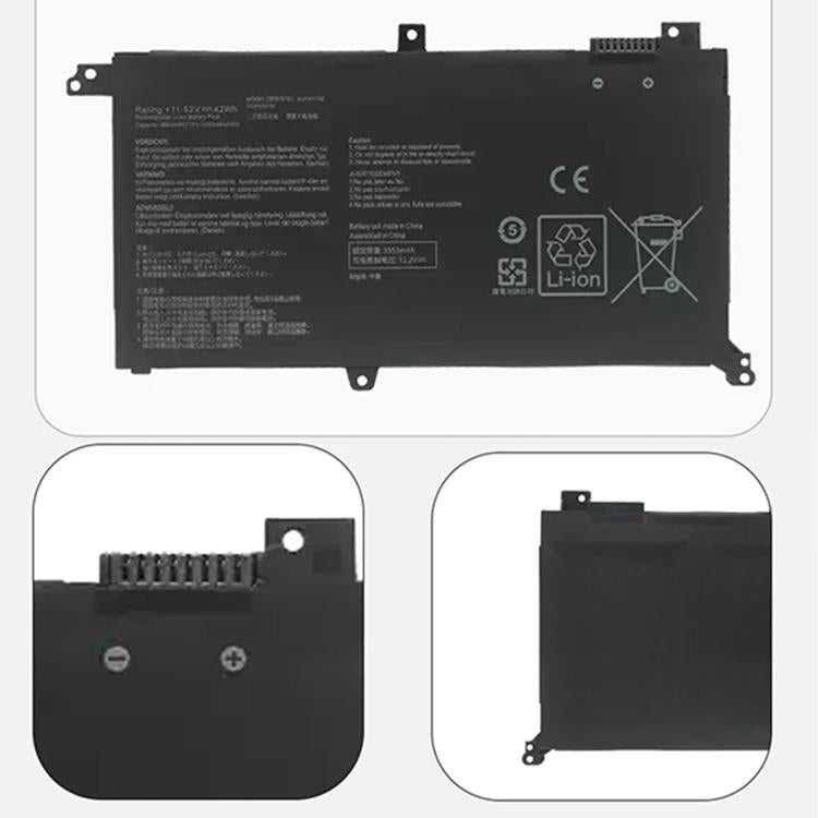 3653mAh Laptop Battery For Asus Mars15 / Mars15(VX60GT9300) / Mars15(VX60GT9750), B31N1732