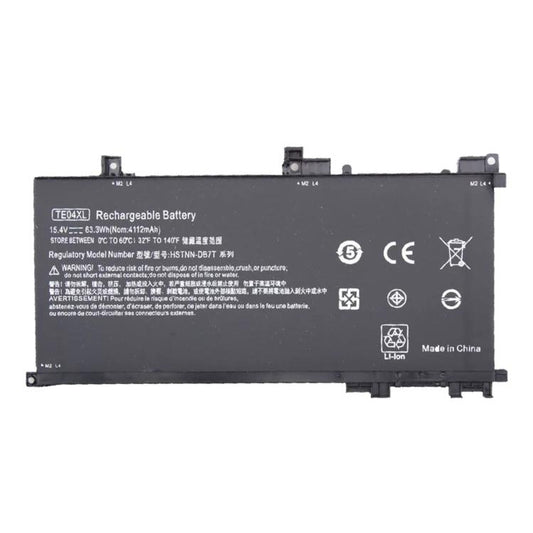 4112mAh Laptop Batteries For HP OMEN 15-AX200 15- AX218TX 15-AX210TX 15-AX235NF 15-AX202N, TE04XL