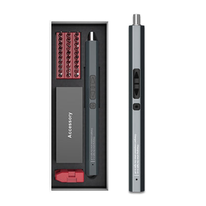 36 In 1 Rechargeable Mini Electric Screwdriver Set With 3LED Lighting, 36 In 1 Blue, 36 In 1 Red, 36 In 1 Gray