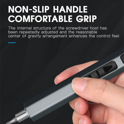 36 In 1 Rechargeable Mini Electric Screwdriver Set With 3LED Lighting, 36 In 1 Blue, 36 In 1 Red, 36 In 1 Gray