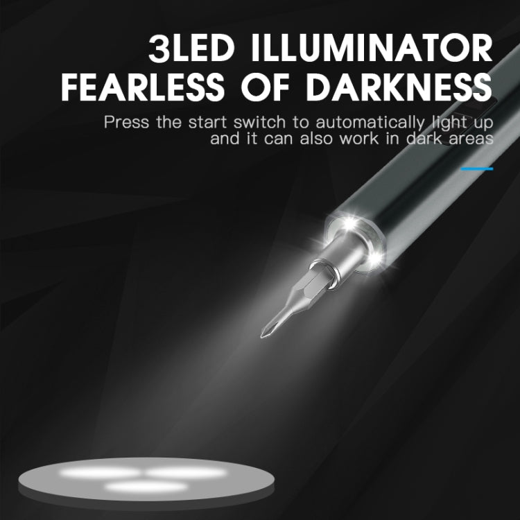 36 In 1 Rechargeable Mini Electric Screwdriver Set With 3LED Lighting, 36 In 1 Blue, 36 In 1 Red, 36 In 1 Gray