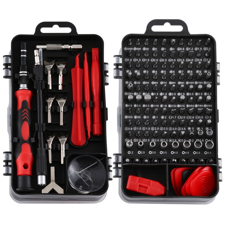 135 in 1 DIY Mobile Phone Disassembly Tool Clock Repair Multi-function Tool Screwdriver Set, 135 in 1 (Gray), 135 in 1 (Red)