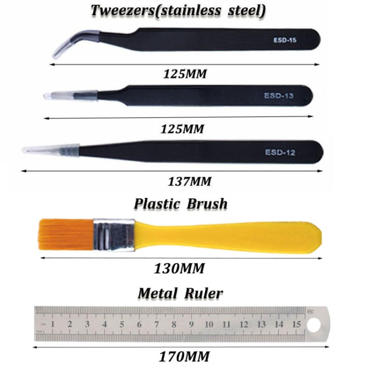 Portable Cloth Bag Mobile Phone Disassembly Maintenance Tool Multi-function Combination Tool Screwdriver Set