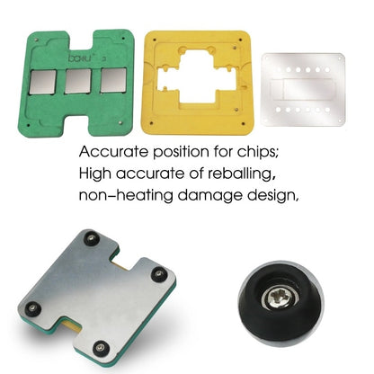 BaKu 3D BGA CPU Tin Planting Mesh Motherboard Repair Tin Planting Table For IPhone A11, BaKu For IPhone A11