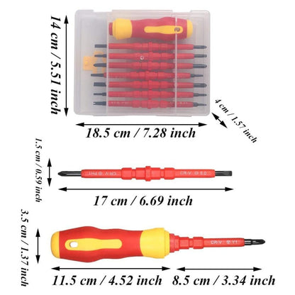7 in 1 Bit Insulation Multipurpose Repair Tool Screwdriver Set, 7 in 1