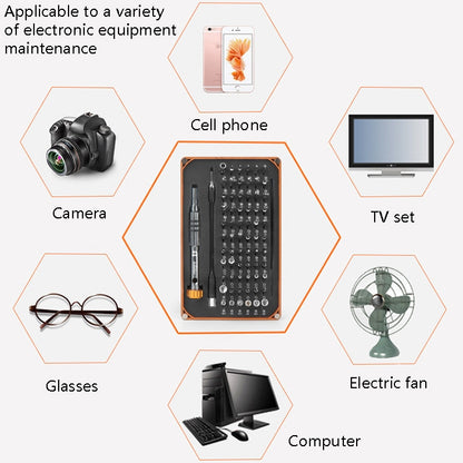 Obadun 9801 68 In 1 Screwdriver Set Manual Batch Glasses Screwdriver Hardware Repair Tool, Obadun 9801