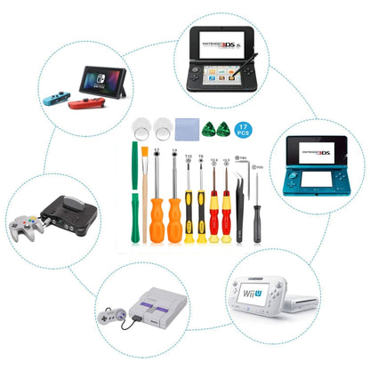 17 In 1 Game Console Repair Screwdriver Tool Set For NS Switch, 17 In 1 (1), 17 In 1 (2), 17 In 1 (3)