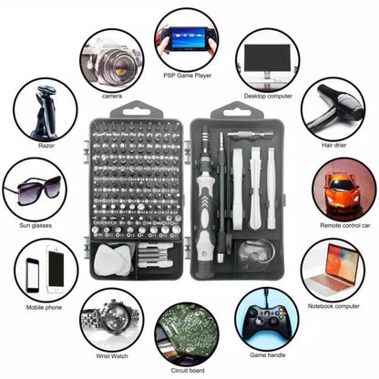 117 In 1 Screwdriver Set Watch Game Console Disassembly Tool, 117 In 1