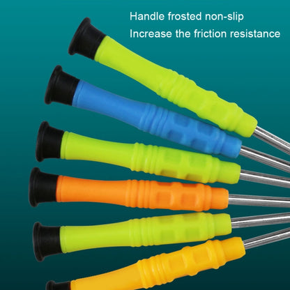 20pcs Mini Screwdriver Anti-Slip Mobile Phone Disassembly Maintenance Tools, 1.5 Straight, 1.2 Phillips, 1.2 Five Star, 0.6Y, T2, T3, T4, T5, T6