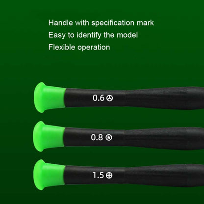 30pcs Color Hat Screw Batch Digital Mobile Phone Clock Maintenance Tool