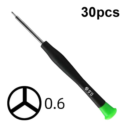 30pcs Color Hat Screw Batch Digital Mobile Phone Clock Maintenance Tool