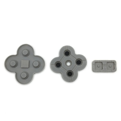For NDSL NDS Lite Game 6sets Conductive Rubber Pad Soft Silicone Adhesive Key Button Pads, Conductive Rubber Pad