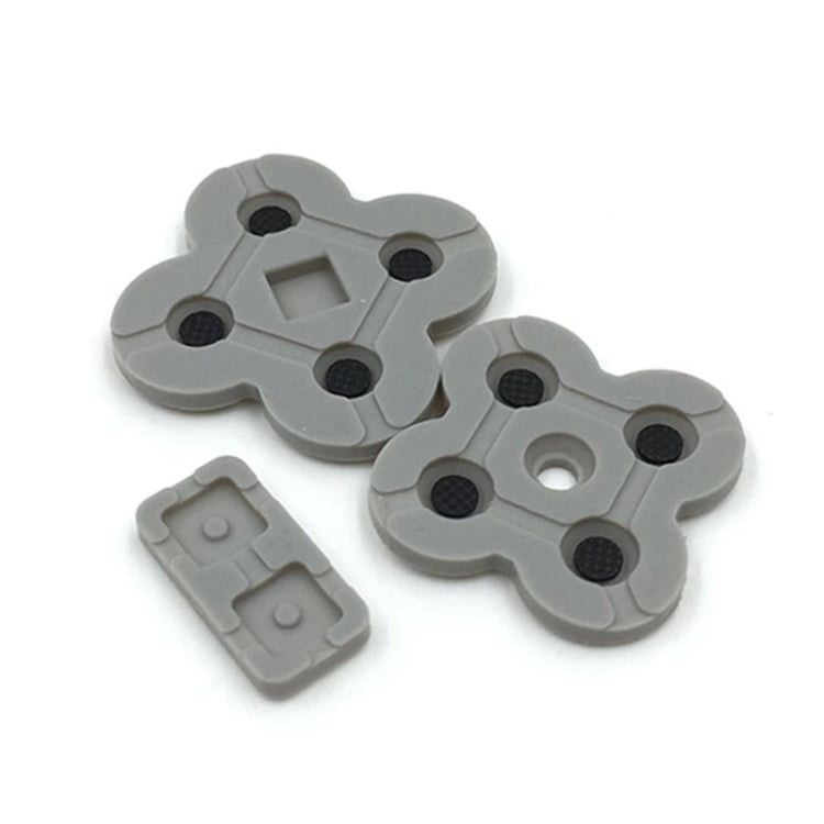 For NDSL NDS Lite Game 6sets Conductive Rubber Pad Soft Silicone Adhesive Key Button Pads, Conductive Rubber Pad