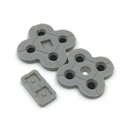 For NDSL NDS Lite Game 6sets Conductive Rubber Pad Soft Silicone Adhesive Key Button Pads, Conductive Rubber Pad