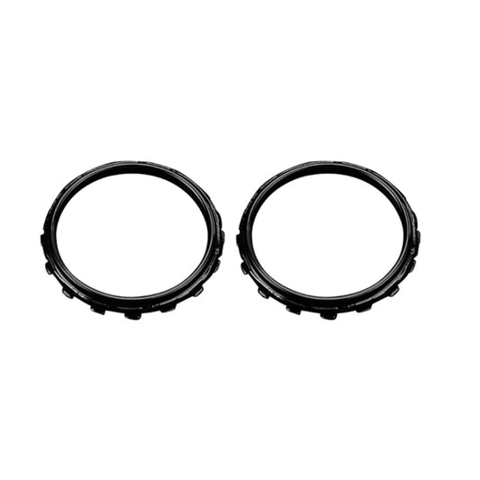 For Xbox One Elite 1pair 3D Replacement Ring Handle Accessories, Color: Black, Black, Gold Plating, Silver Plating, Red Plating, Blue Plating