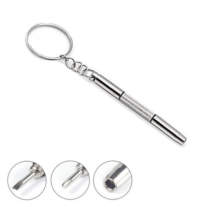 3 In 1 Watch Repair Mini Screwdriver Multifunctional Eyeglass Repair Screwdriver