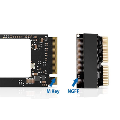 M.2 PCIE NVME SSD Adapter For MacBook Air Pro Retina Mid 2013-2017, M.2 PCIE NVME SSD Green, M.2 PCIE NVME SSD Black