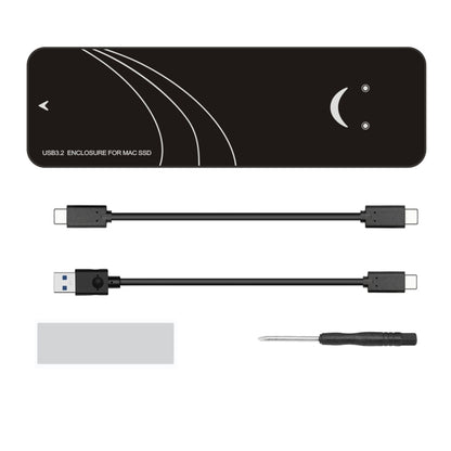 USB3.2 To MAC SSD Enclosure Adapter For Macbook Air Pro 2013-2017 Hard Disk, 20Gbps C-C Cable Kit, 10Gbps A-C Cable Kit