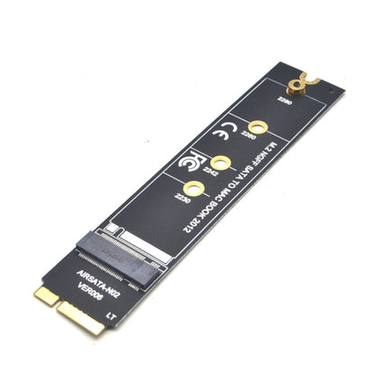M.2 NGFF SATA To MAC SSD Adapter Riser Card For MacBook Air 2012 A1465 A1466, Long Type, With Screwdriver