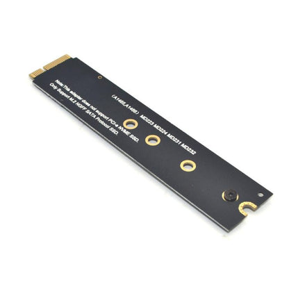 M.2 NGFF SATA To MAC SSD Adapter Riser Card For MacBook Air 2012 A1465 A1466, Long Type, With Screwdriver