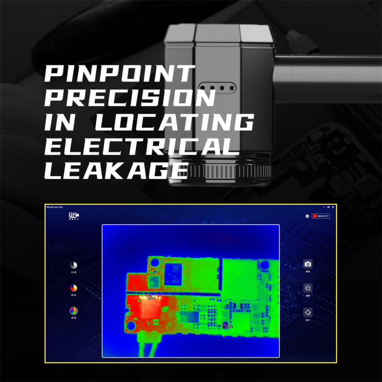 ShortCam Lite Infrared Thermal Camera PCB Diagnostic Tool for Phone Computer Repair, ShortCam Lite