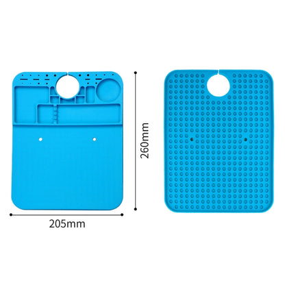 Mobile Phone Repair Microscope Silicone Insulation Work Mat, 20x26cm