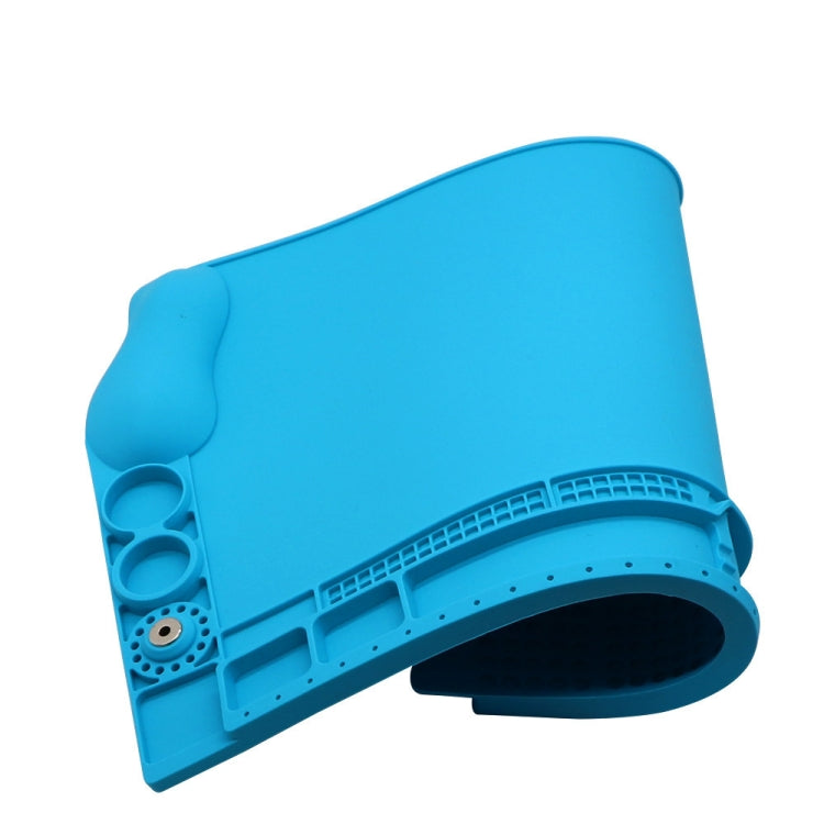 3D Convex Magnetic Silicone Soldering Mat Repair Work Mat, 44.9x29.8x2 ...