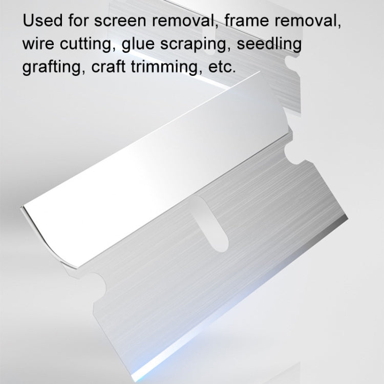 MECHANIC Screen Repair Small Blade Ultra-thin High Toughness Carbon Steel Sharp Edge, 5pcs /Pack, 100pcs /Pack