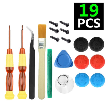 For Nintendo Switch Joycon Joystick Thumb Stick Repair Tool, 9 In 1 Kit, 19 In 1 Kit, 21 In 1 Kit, 32 In 1 Kit