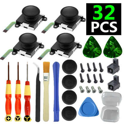 For Nintendo Switch Joycon Joystick Thumb Stick Repair Tool, 9 In 1 Kit, 19 In 1 Kit, 21 In 1 Kit, 32 In 1 Kit