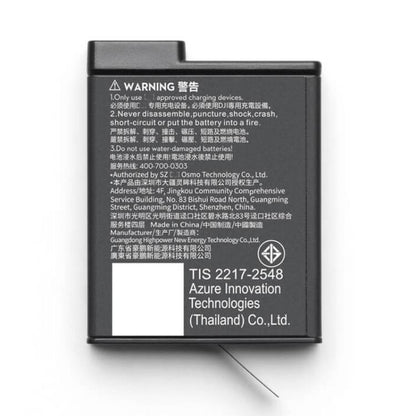 Original Extreme Battery Plus 1950 mAh For DJI Osmo Action, For DJI Osmo Action
