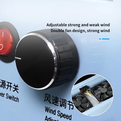 SUNSHINE SS-917C Mobile Phone Screen Repair Dust-free Workbench Green White Light Dual Lamps Dust Display Lamp Operator Bench, US Plug, EU Plug