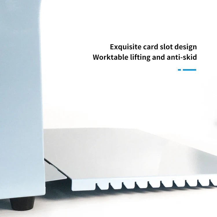 SUNSHINE SS-917C Mobile Phone Screen Repair Dust-free Workbench Green White Light Dual Lamps Dust Display Lamp Operator Bench, US Plug, EU Plug