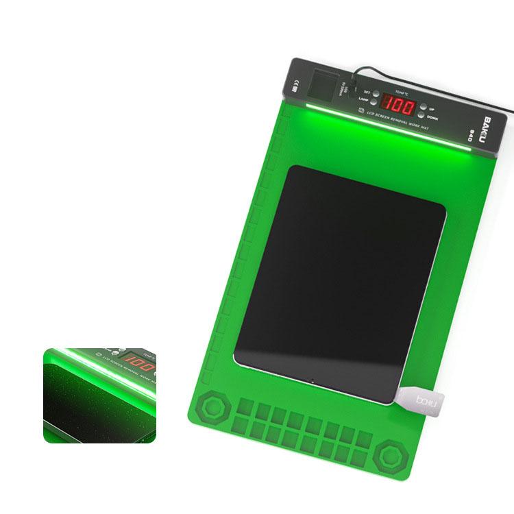 BAKU BA-940 16-inch LCD Screen Removal Work Mat With Heating System and Dust Lighting, US Plug, EU Plug