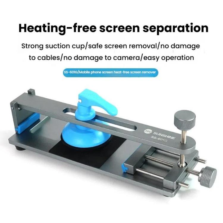 LCD Screen Separator Free Heating Mobile Phone Screen Quick Removal Clamping Fixture Repair Tool, SUNSHINE SS-601G